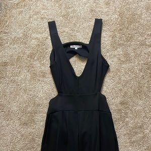 Long black jumpsuit